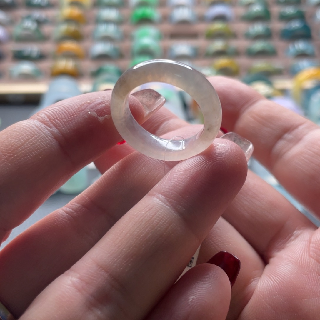 翡翠戒指未镶嵌翡翠戒指16