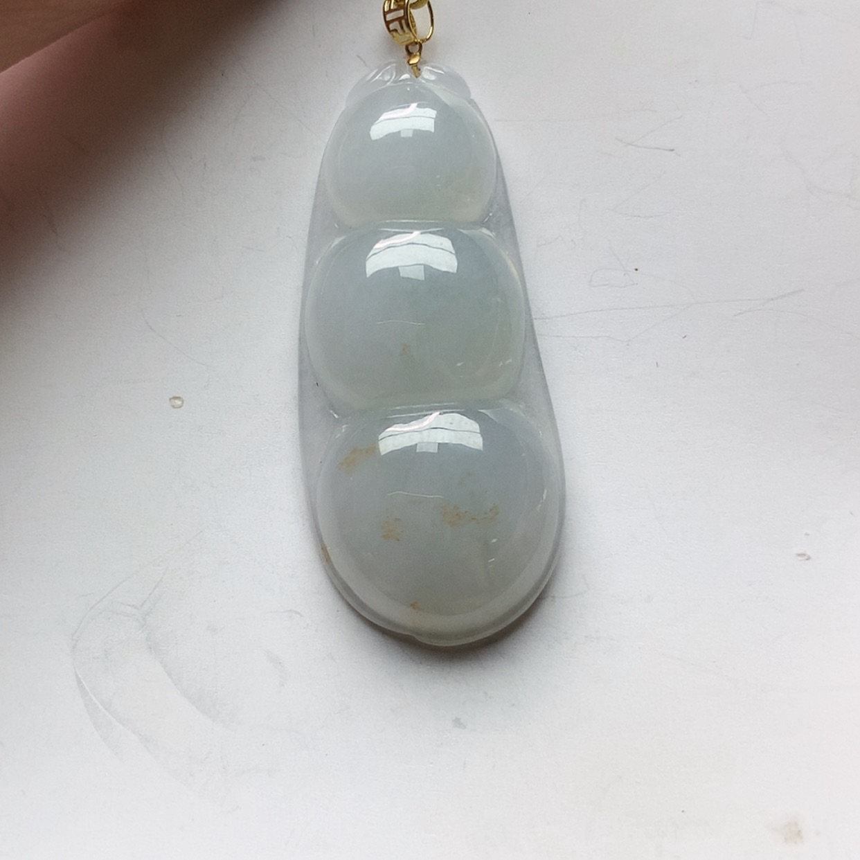 【闪购商品】翡翠18K金镶嵌颈饰1111……