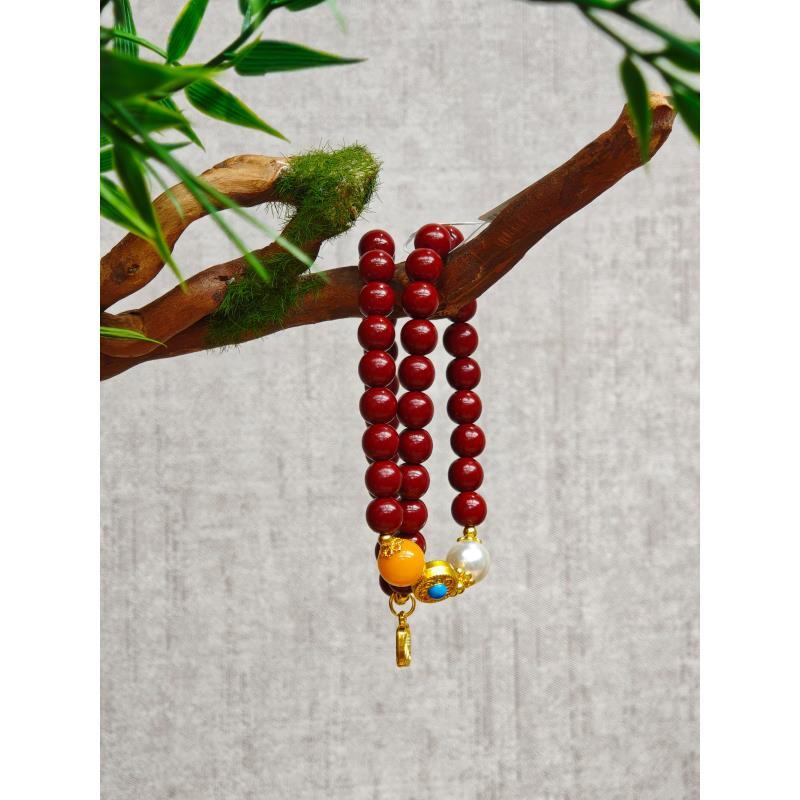 天然辰砂精品手串不带礼盒s-0439