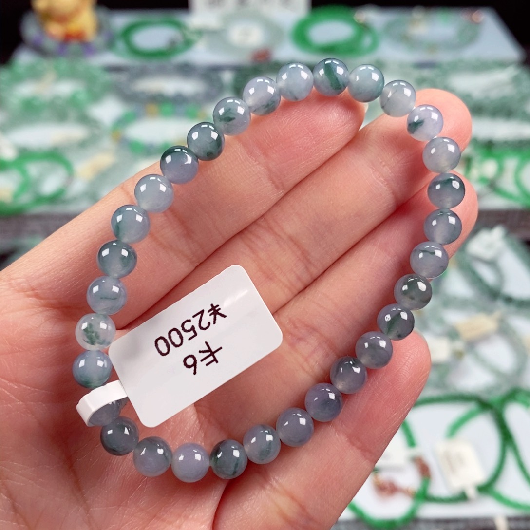 未镶嵌手链翡翠卡6