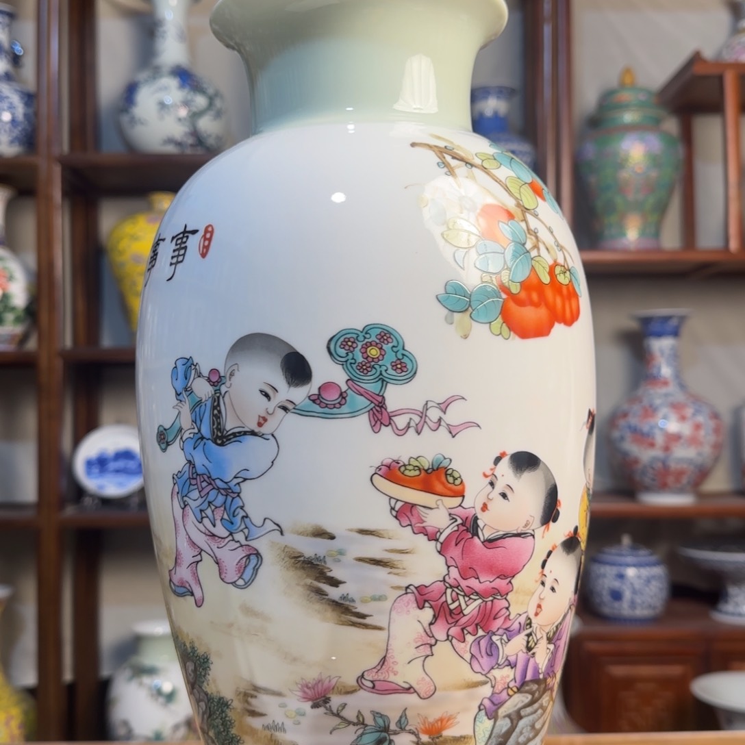 瓶高度36厘米肚径20厘米