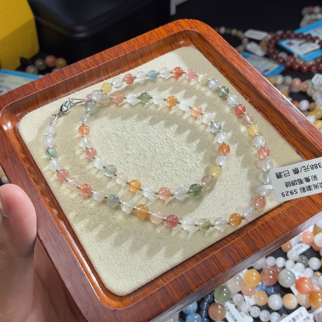 未镶嵌水晶手链123号多样性发货一U 5+