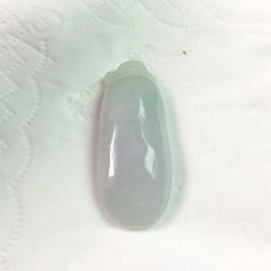 清***物翡翠未镶嵌颈饰吊坠