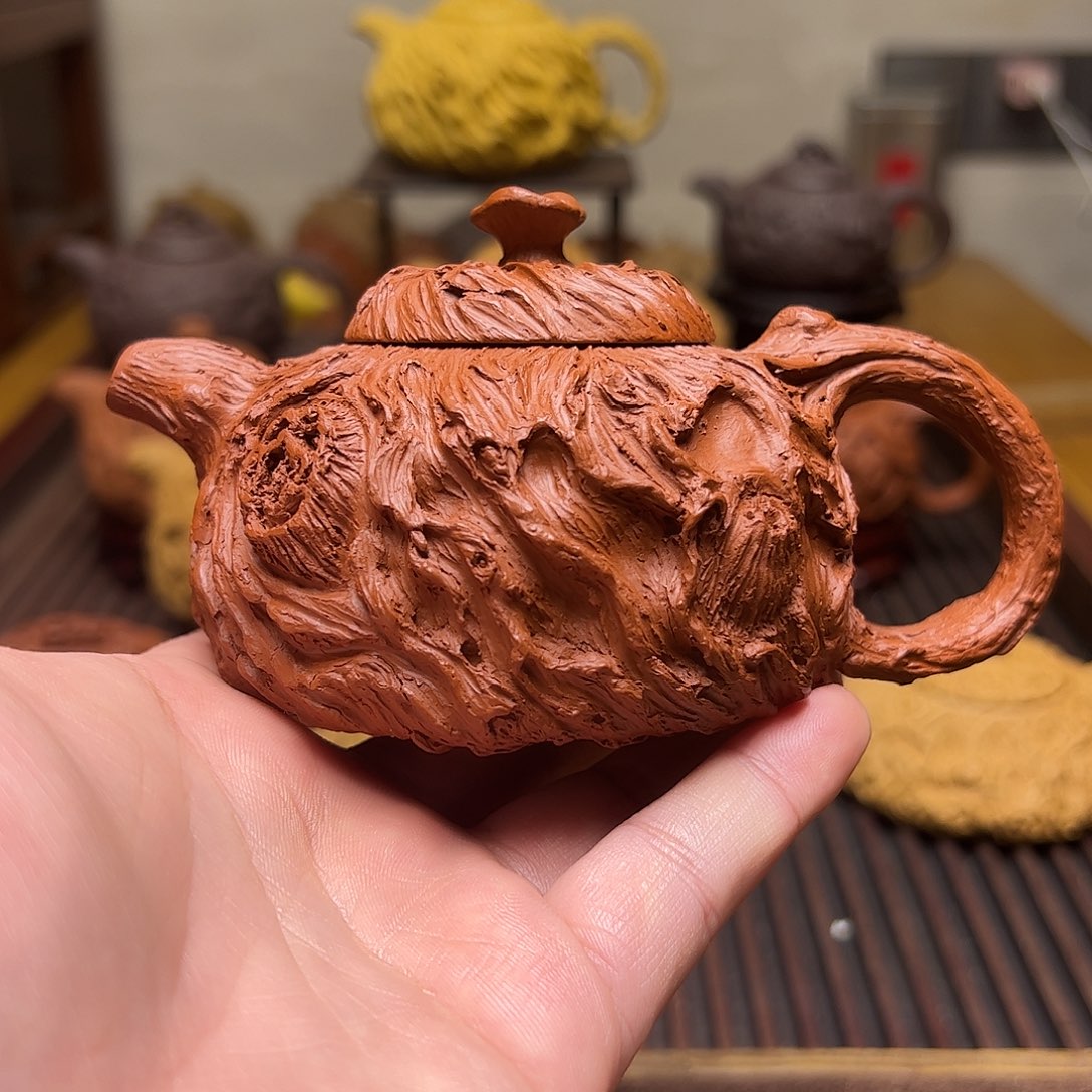 紫砂茶壶确***神原矿紫砂 自产自销