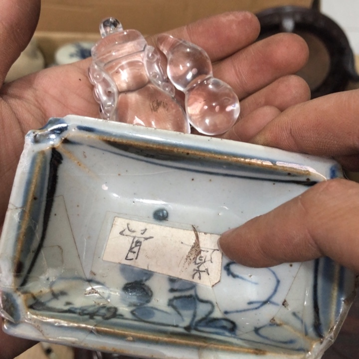 陶瓷孤品单件车里拍