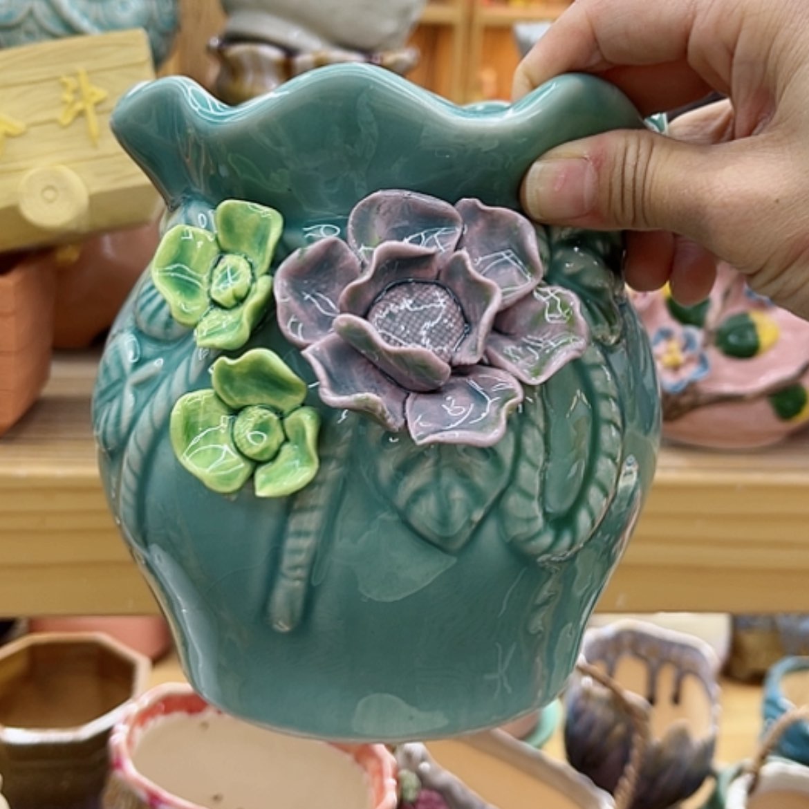 【闪购商品】陶瓷花盆