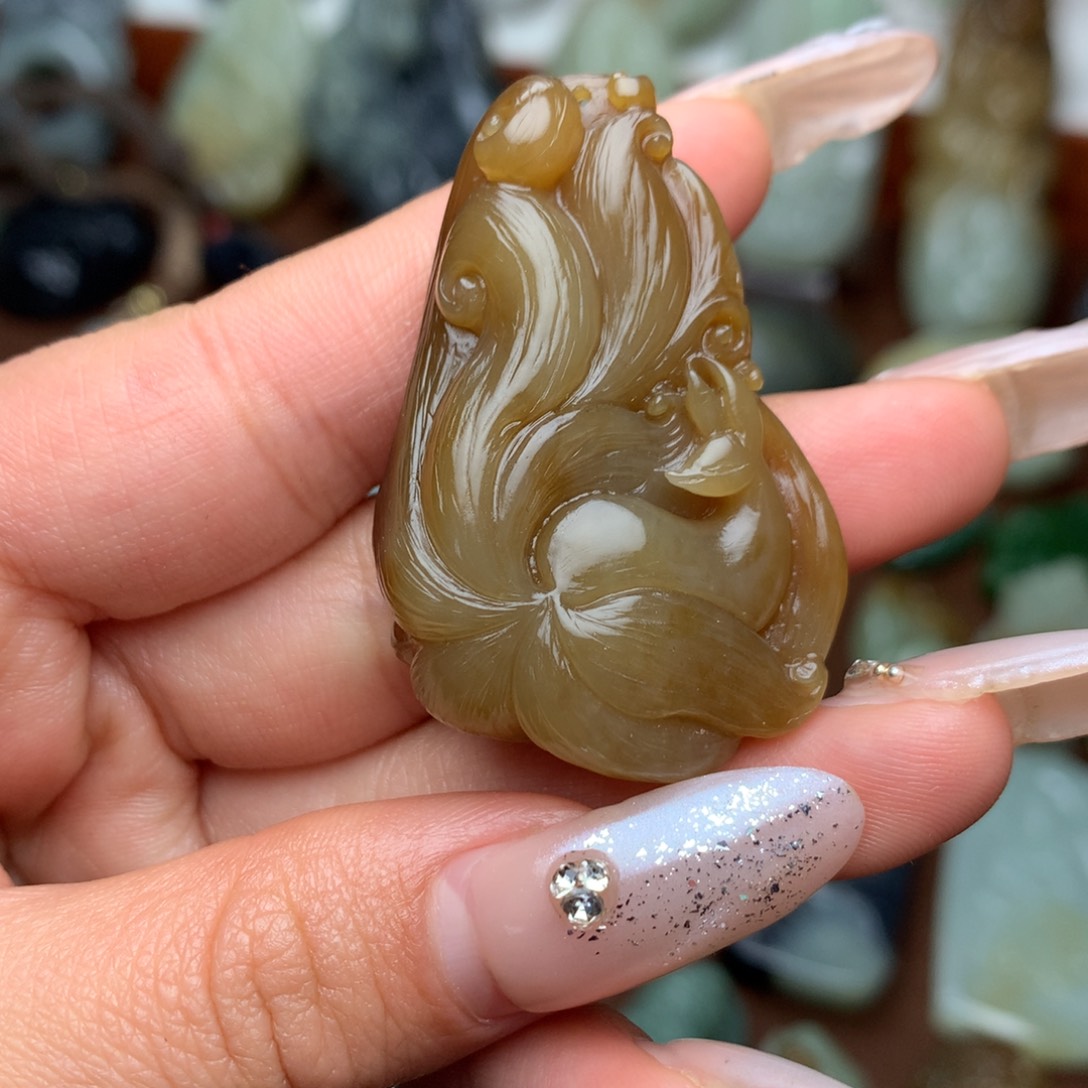 和田玉挂件未镶嵌