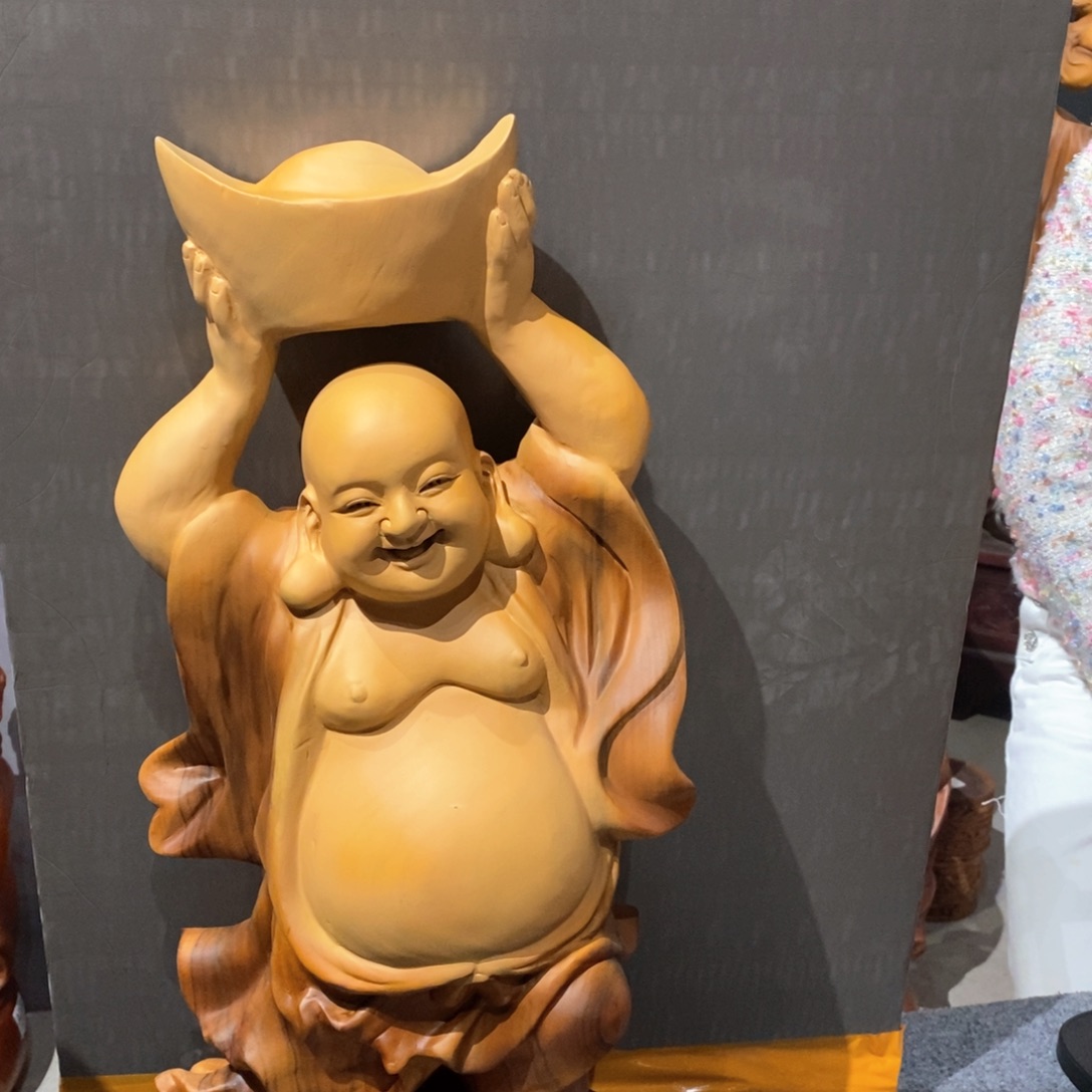 香樟木狼**下木制工艺品