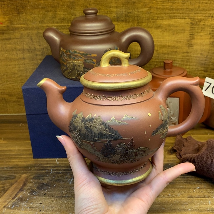 茶壶紫砂王*博紫砂壶茶具