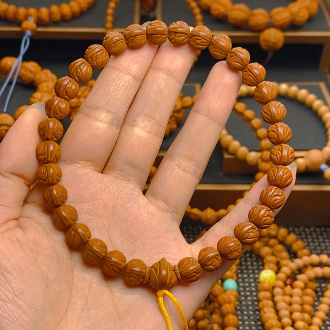 西***郎桃核吊坠秦岭森林09