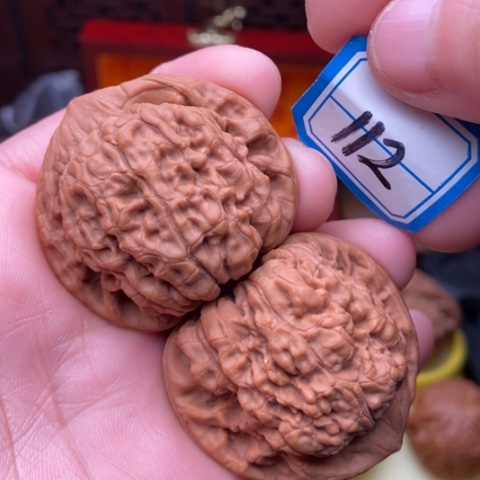 文玩核桃吊坠官帽42