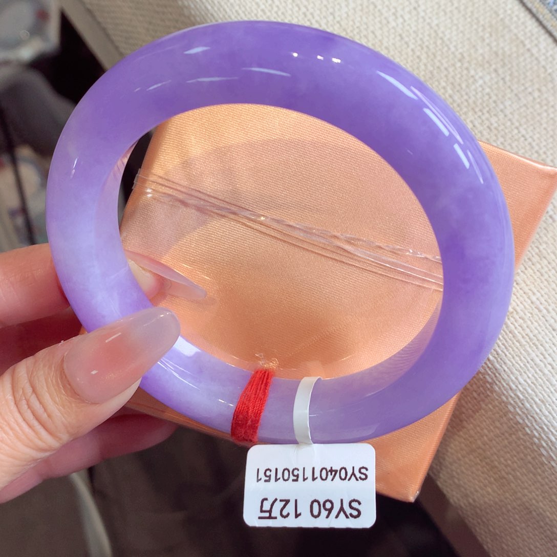 翡翠手镯未镶嵌正圈60（2号）89