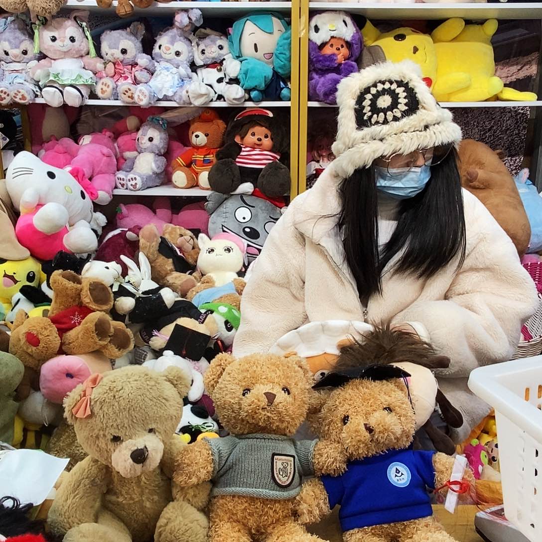 毛绒呆**鹿毛绒玩具126