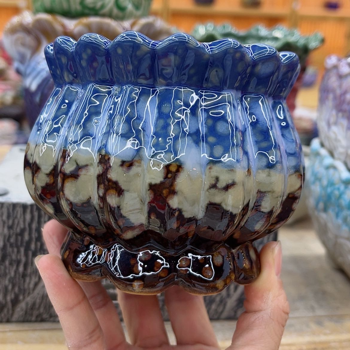 【闪购商品】陶瓷花盆