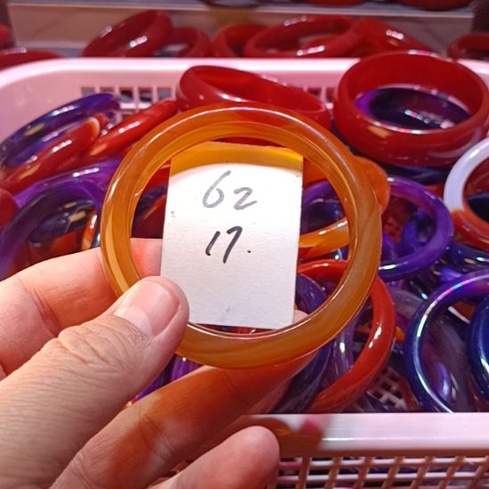 玛瑙/玉髓未镶嵌手镯