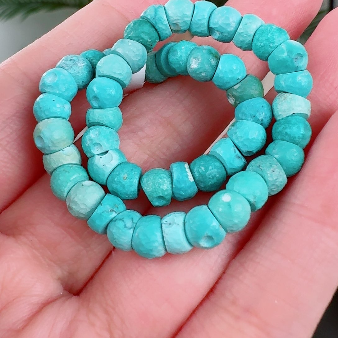 未镶嵌绿松石珠宝奇石