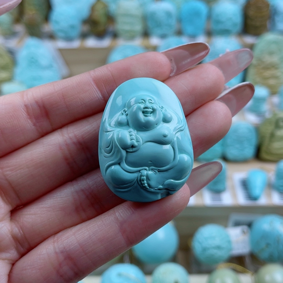 绿松石未镶嵌珠宝奇石