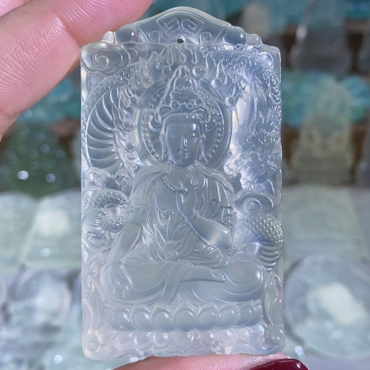 岫玉吊坠未镶嵌吊坠