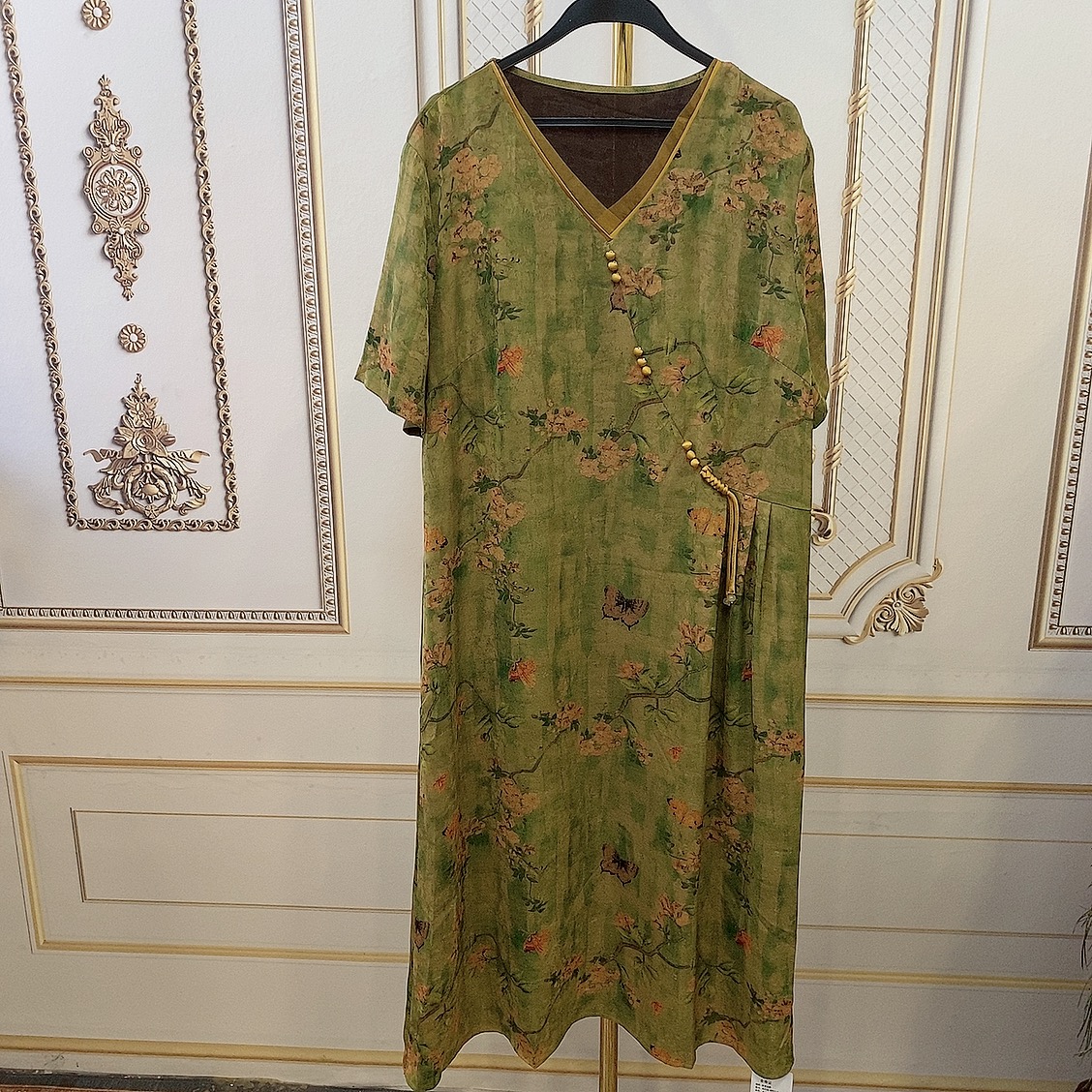 (裙长116)新款时尚气质连衣裙89213