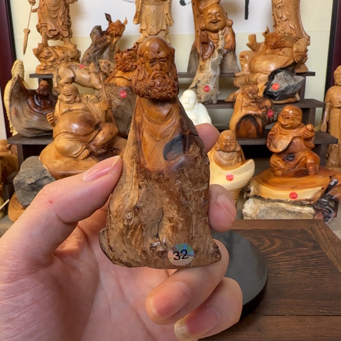 崖柏小木匠艺雕一物一