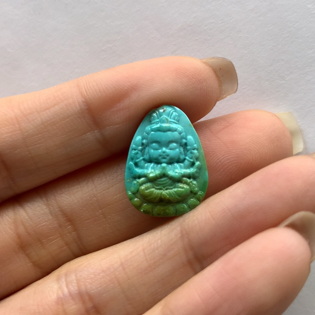 绿松石配饰未镶嵌
