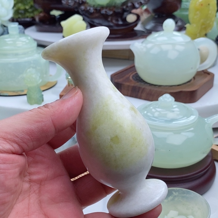 岫玉四大名玉摆件未镶嵌