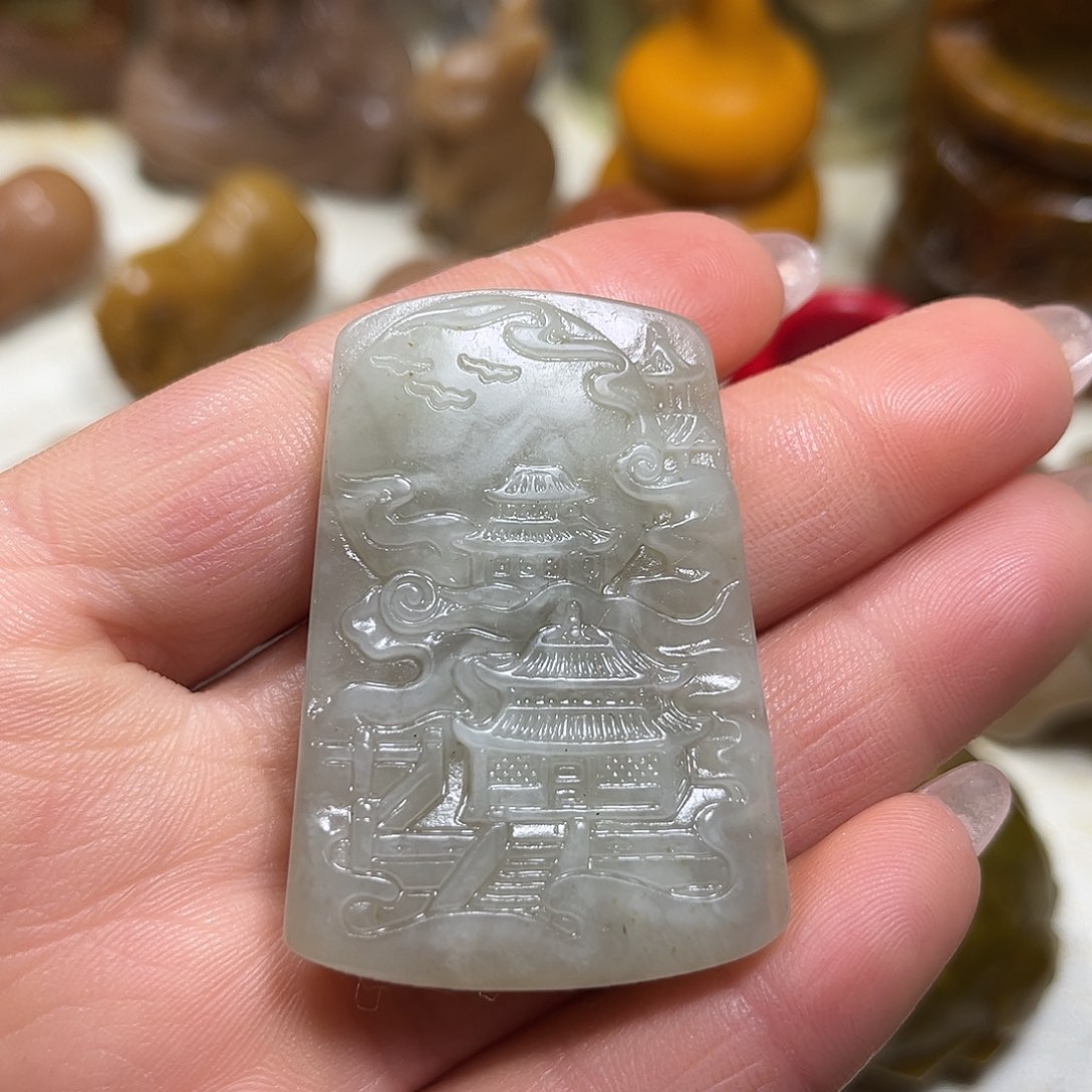 白玉菩提吊坠白玉菩提吊坠