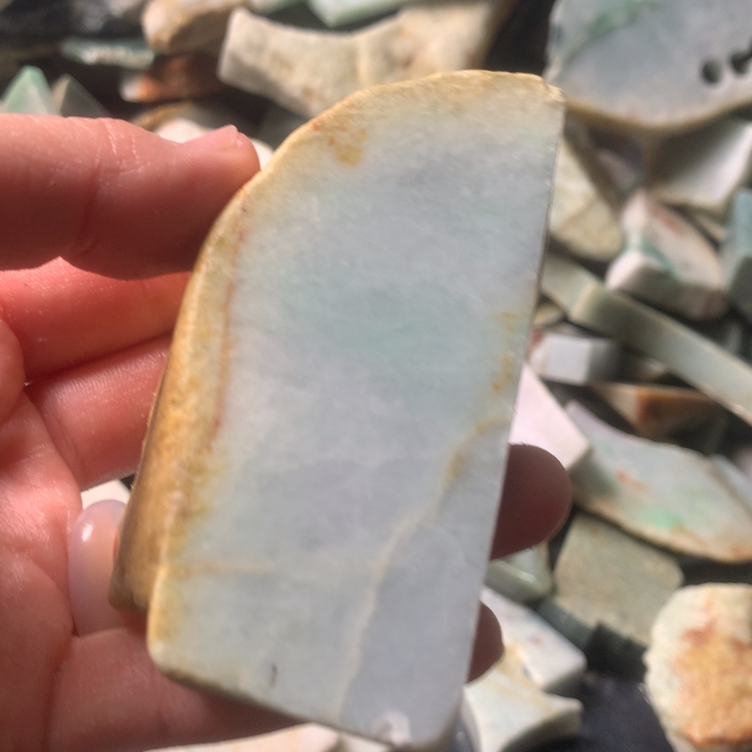 翡翠颈饰未镶嵌缅甸翡翠