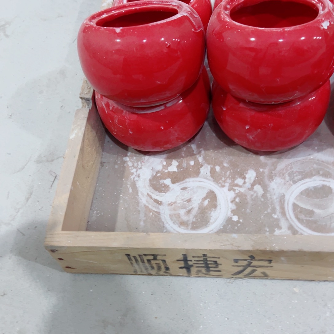 有孔，陶瓷花盆满10米包邮发货