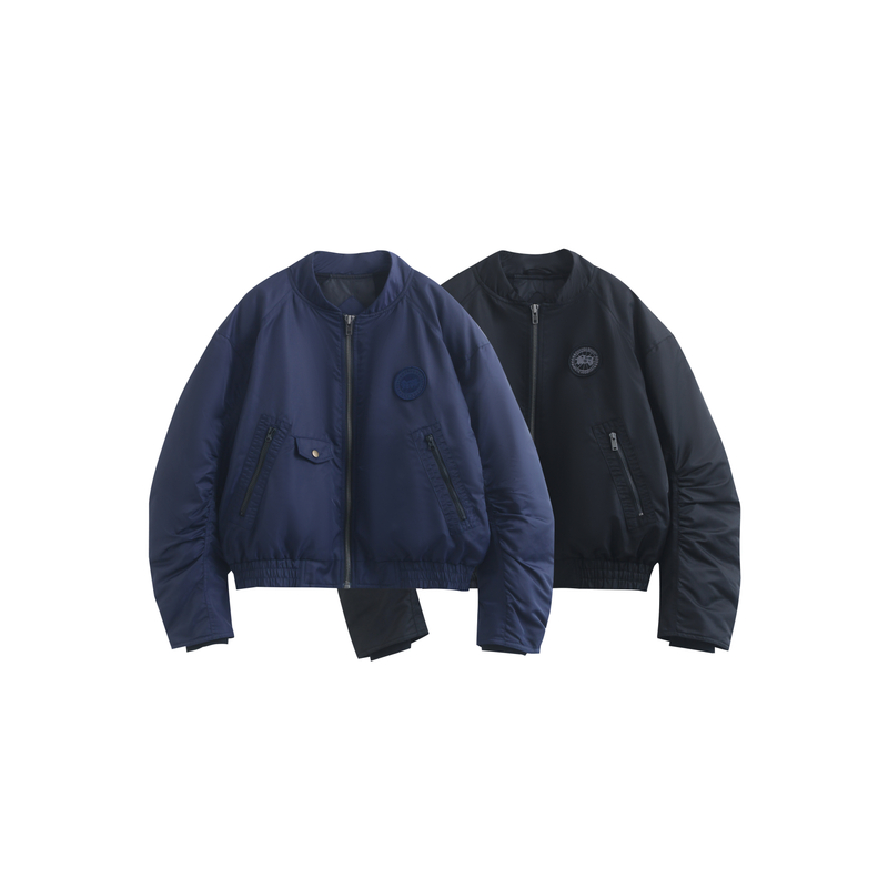 大贤家【珠珠同款】飞行夹克羽绒服（鸭绒）三防面料！