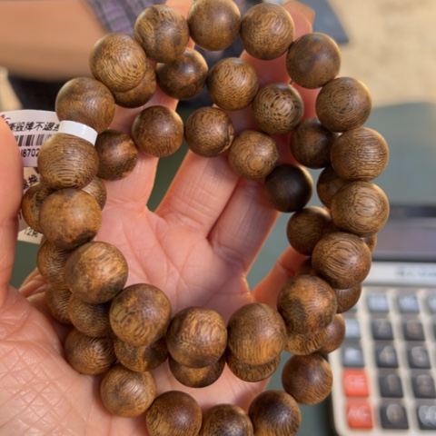 沉香手串金沙叶12克卡1.3多样性发1串