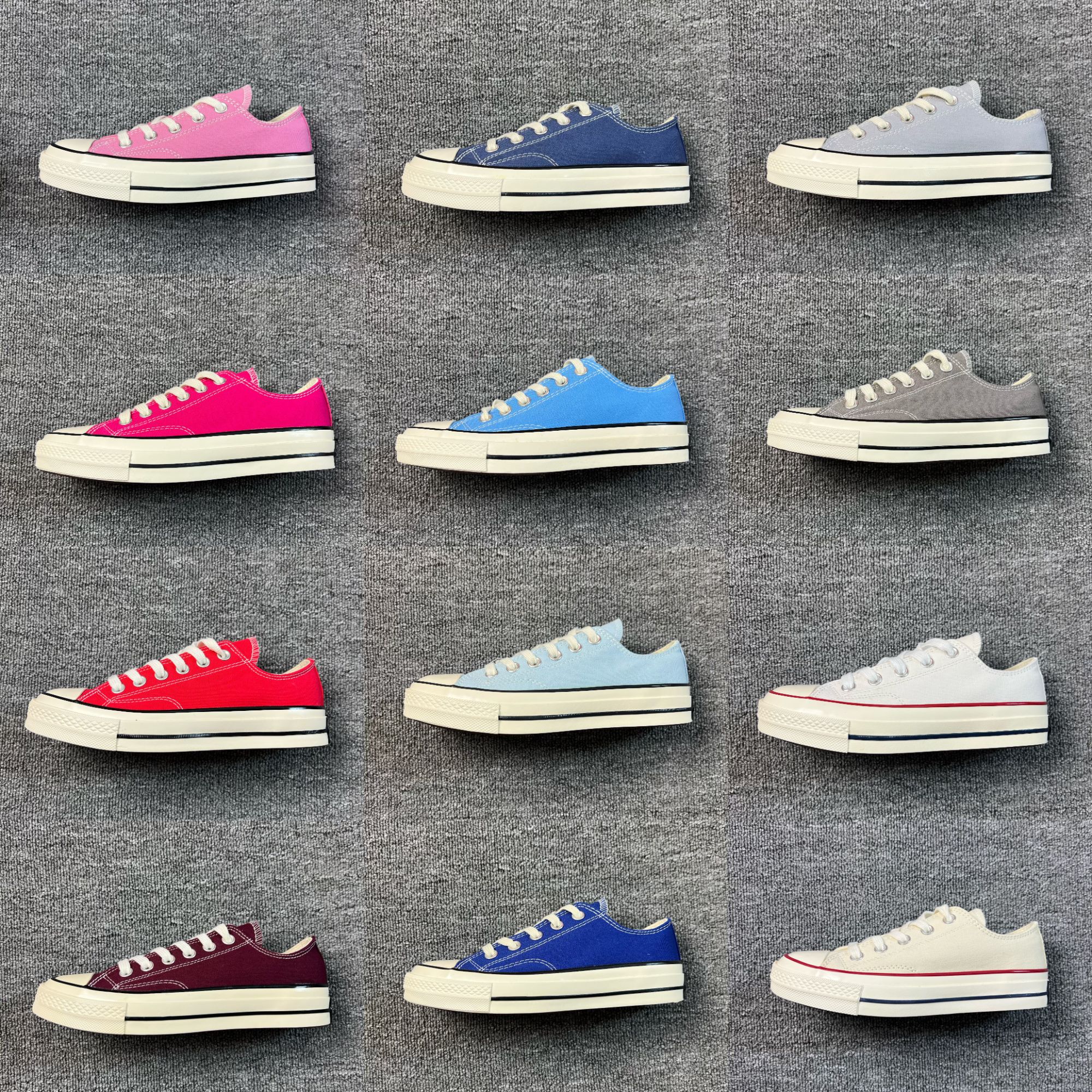 低帮实拍1970s帆布鞋潮流ins时尚百搭经典情侣鞋休闲鞋运动鞋