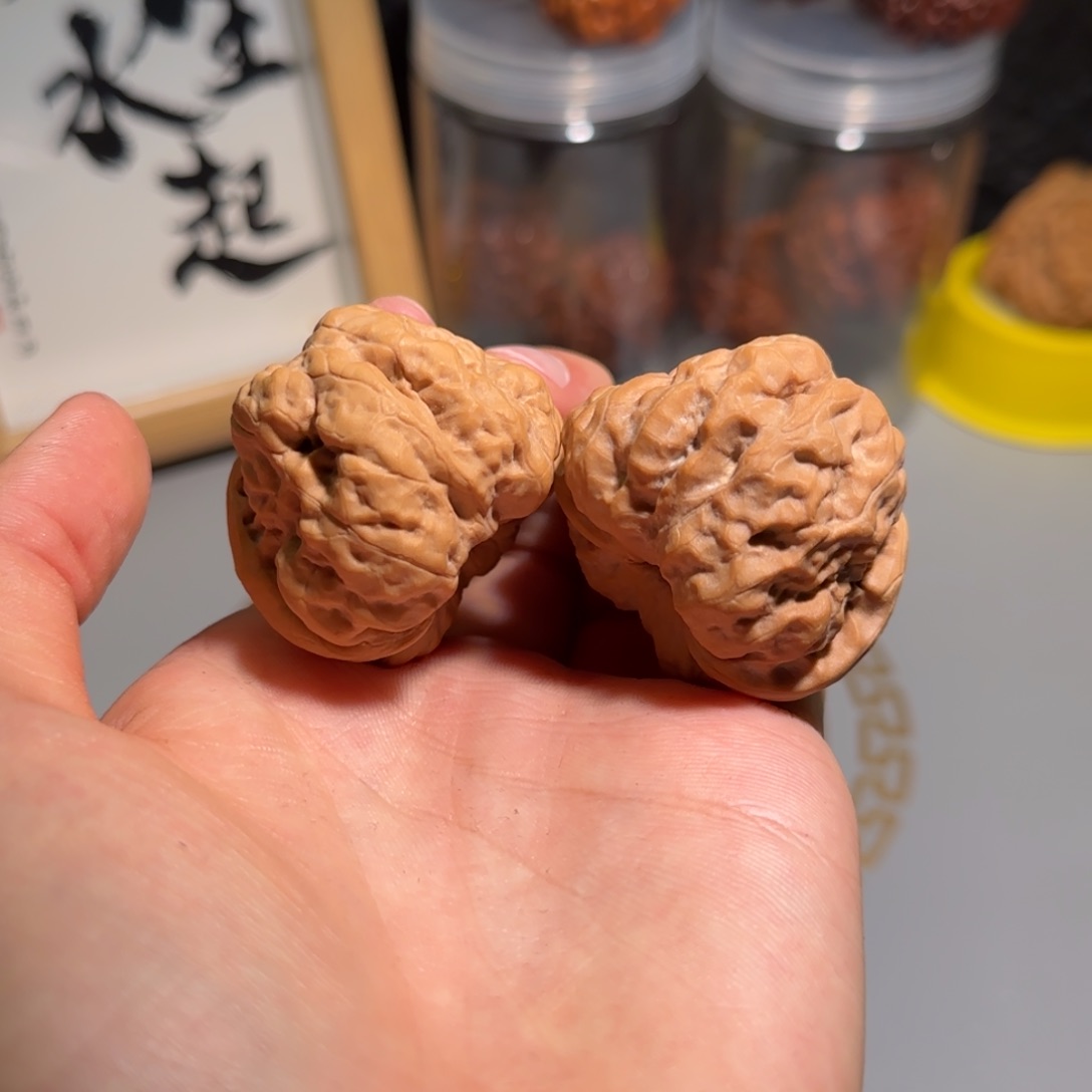 文玩核桃吊坠Y*怀柔蛤蟆头42