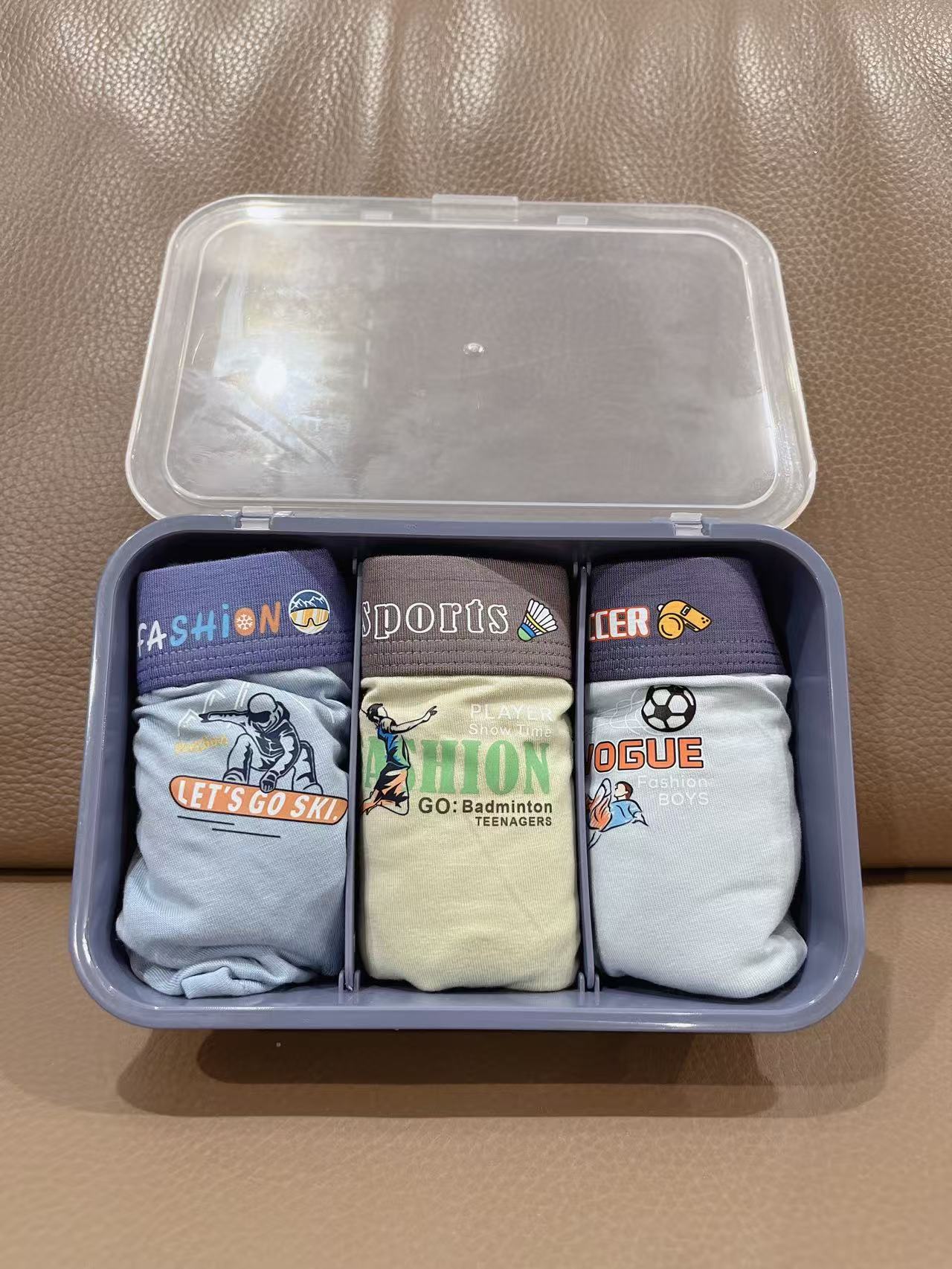 小薇家【青春期】381高品质舒适裸感男士精品短裤