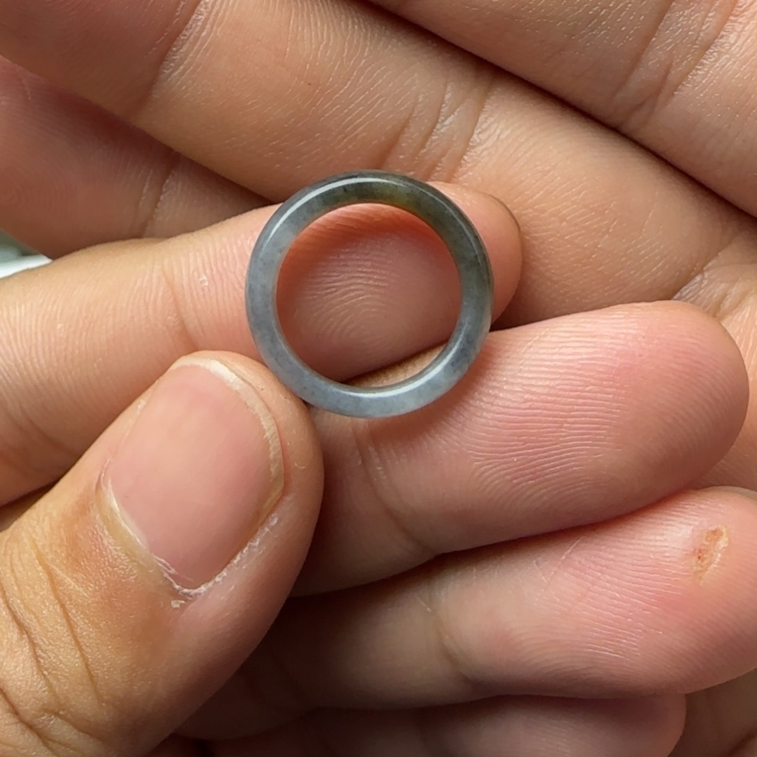 和田玉戒指未镶嵌13.4内直径