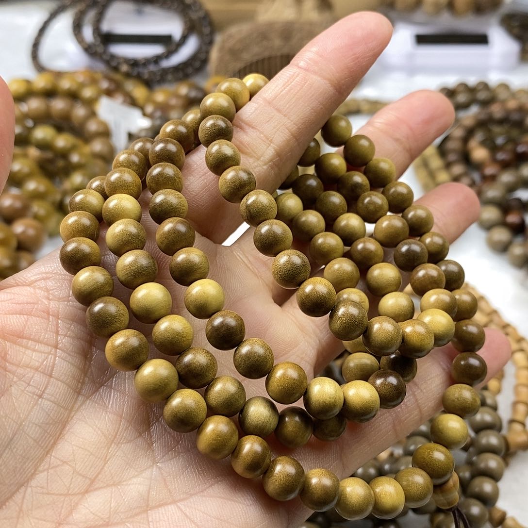 檀香木手串/手链多*༅