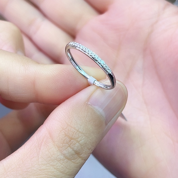 钻石戒指/指环18K金镶嵌