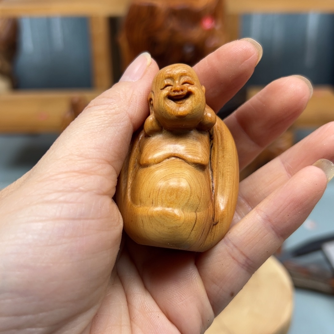 柏木崖柏木摆件手把件55