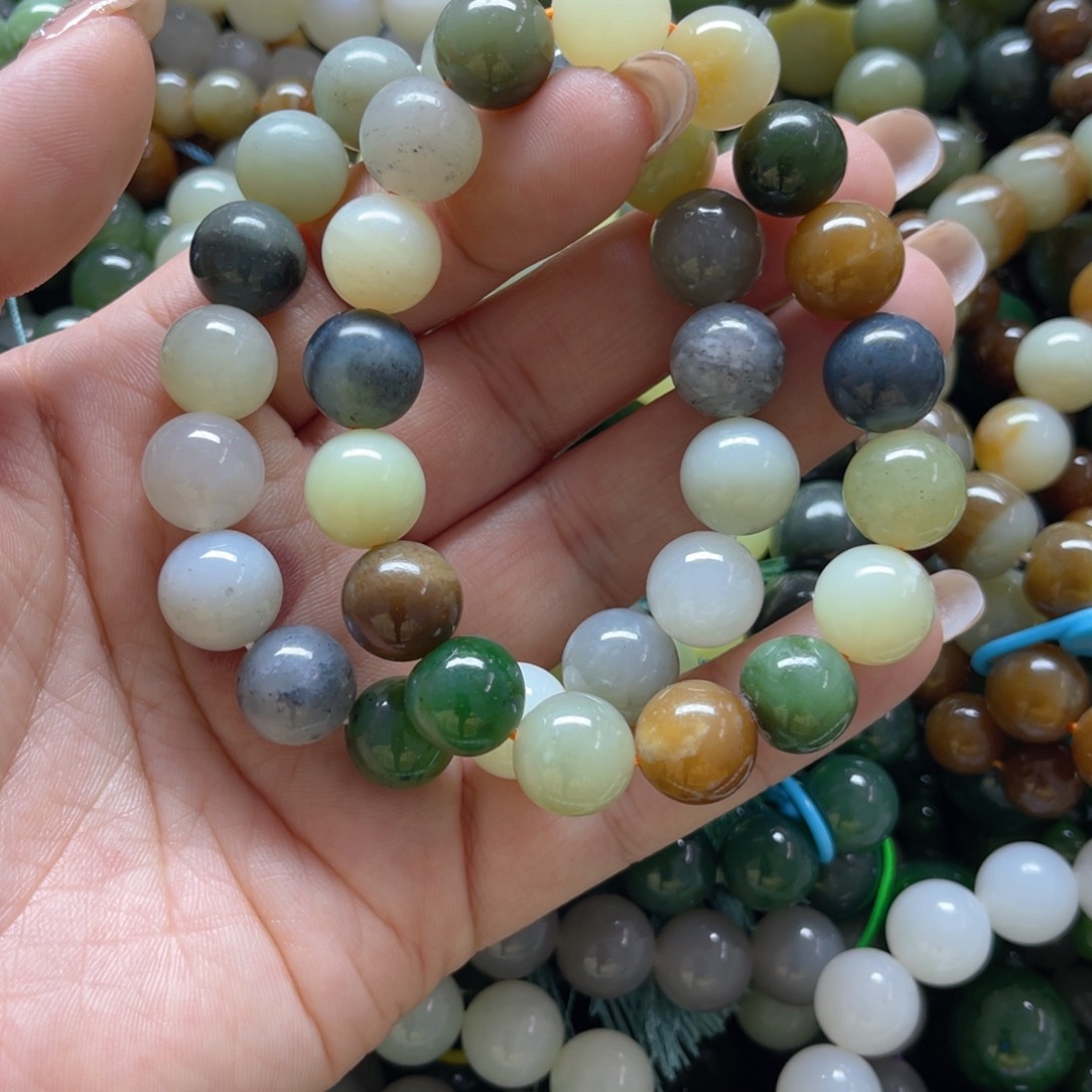 和田玉手链未镶嵌