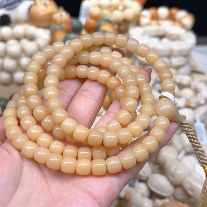 菩提根/象牙果手串十年缅甸1.23 31