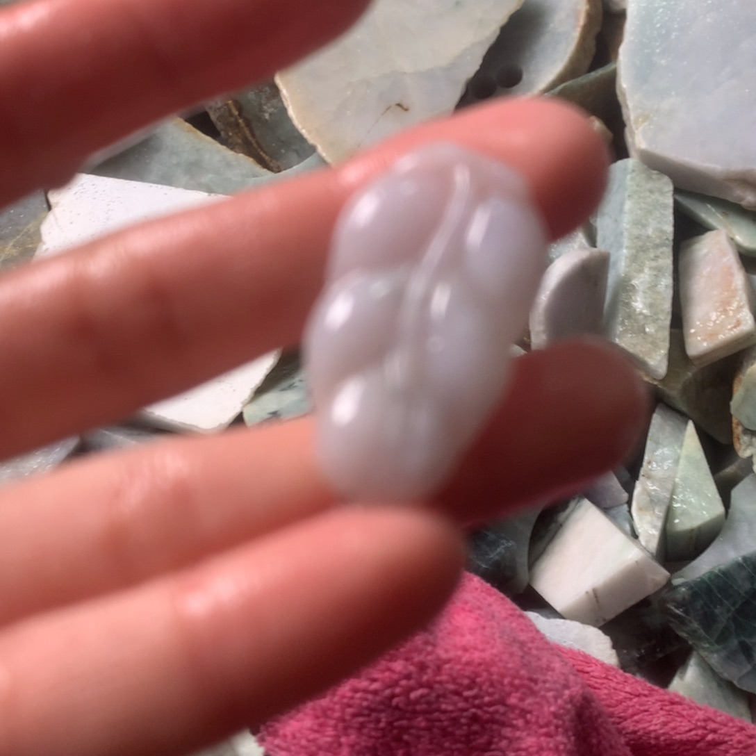 翡翠颈饰未镶嵌缅甸翡翠