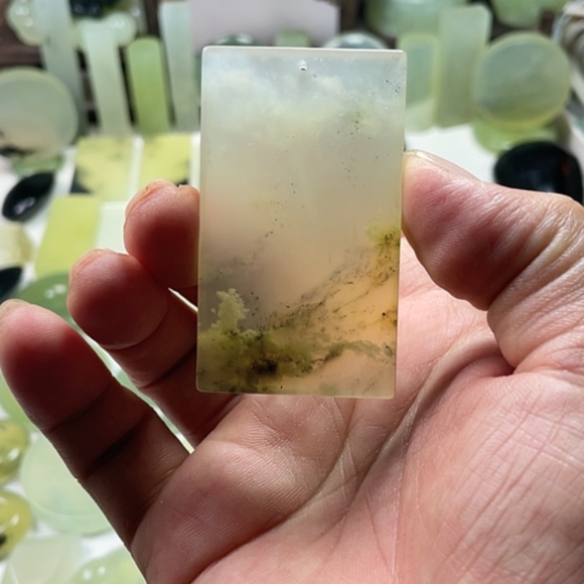 【闪购商品】未镶嵌岫玉挂件爱*品