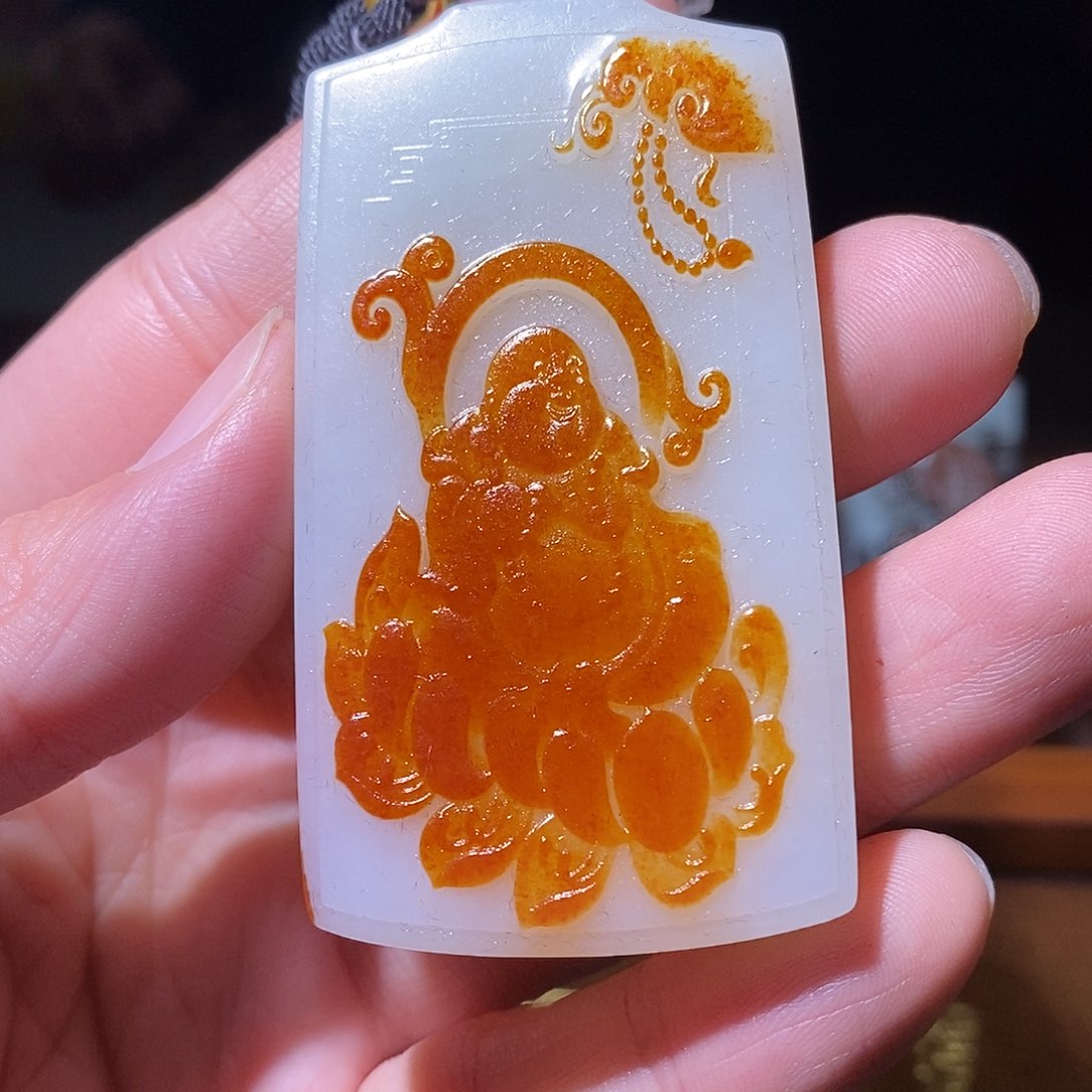 和田玉挂件未镶嵌