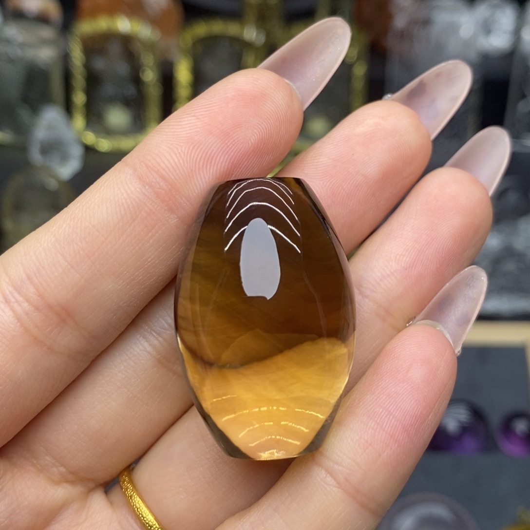新***户水晶颈饰未镶嵌吊坠