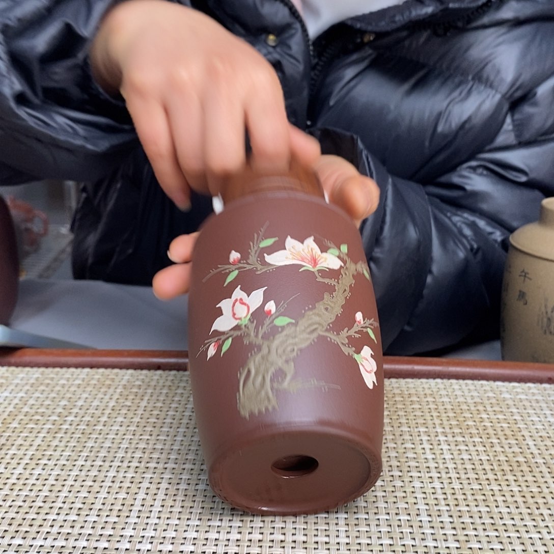 紫砂茶杯宜兴紫砂保温杯