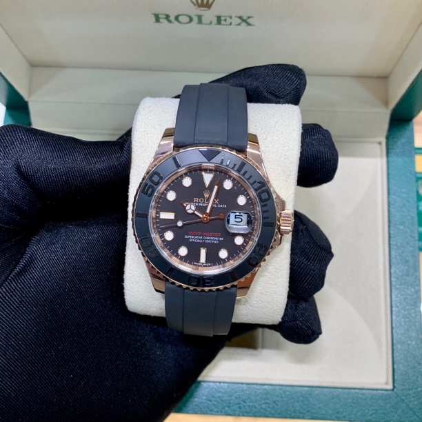 99新 Rolex/劳力士 劳力士 m116655 玫瑰金游艇 19年8月27日 全套