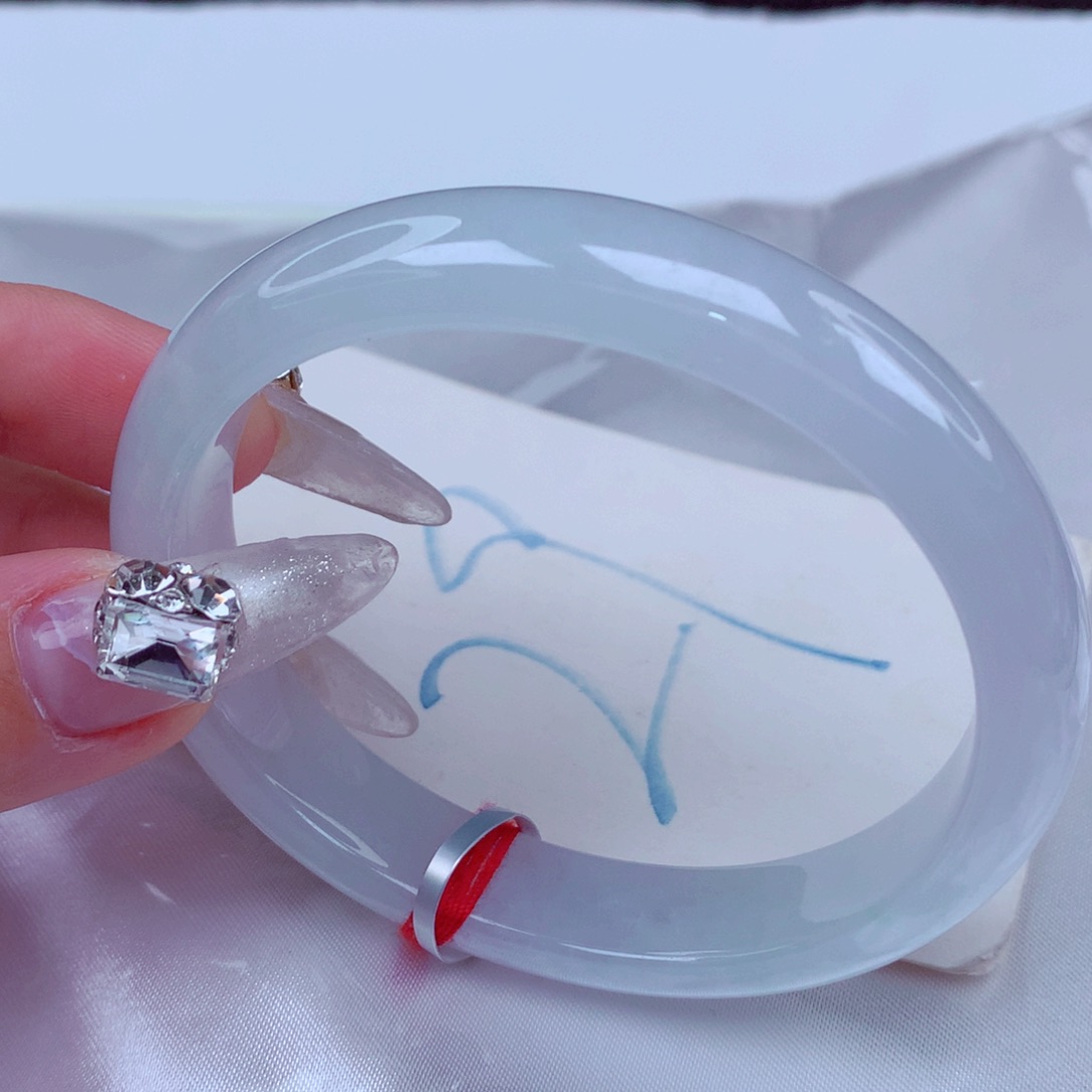 翡翠手镯未镶嵌天然缅甸翡翠A货手镯 贵妃