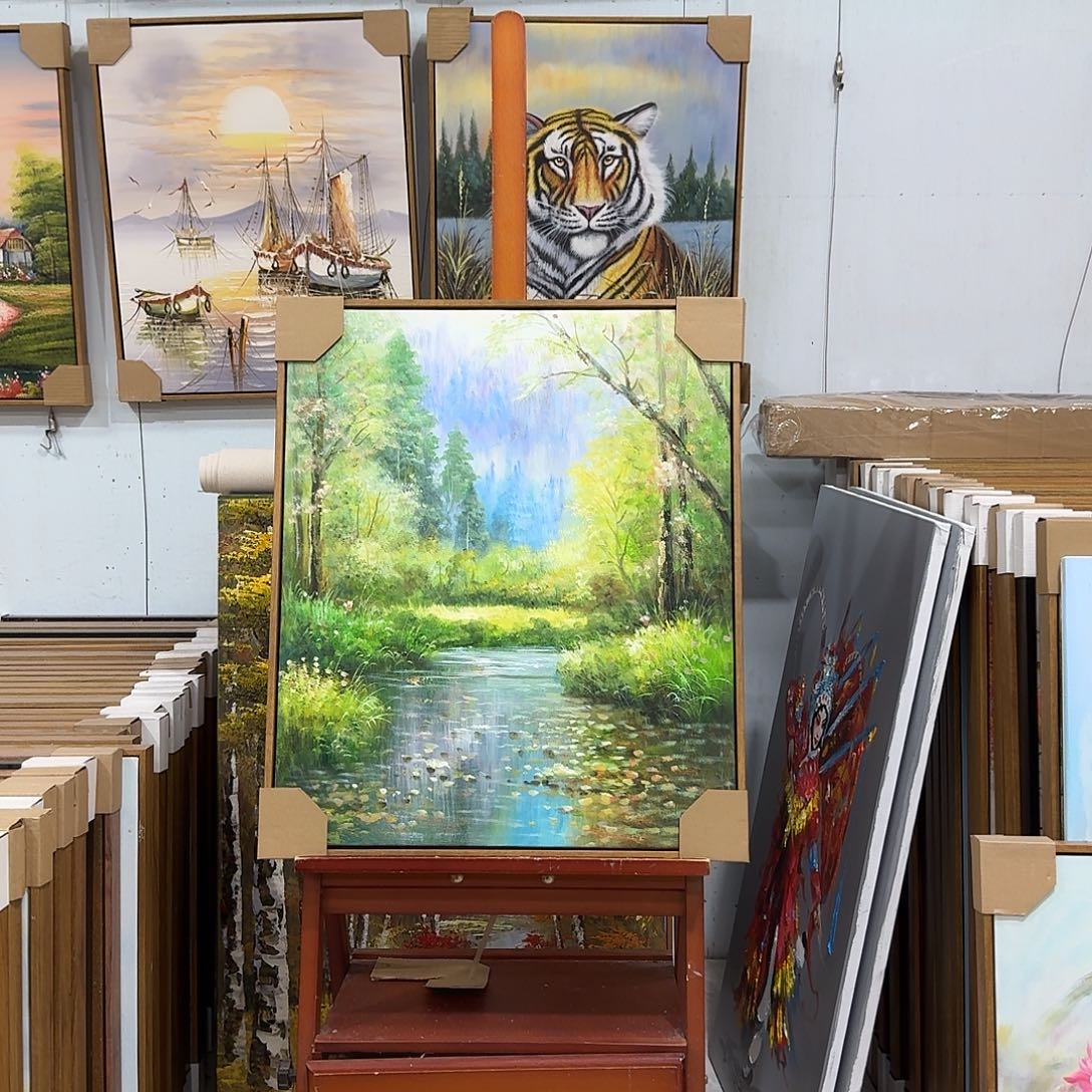 油画5060油画作品展作品展作品