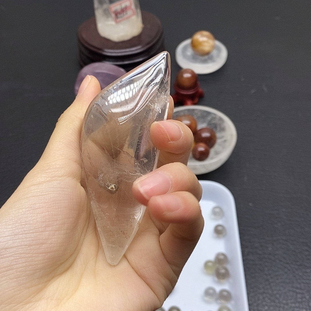 未镶嵌水晶珠宝半成品280水晶石
