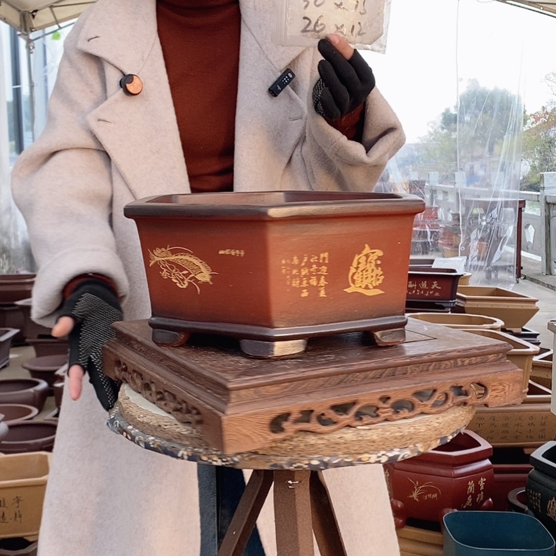 花盆紫砂紫砂花盆